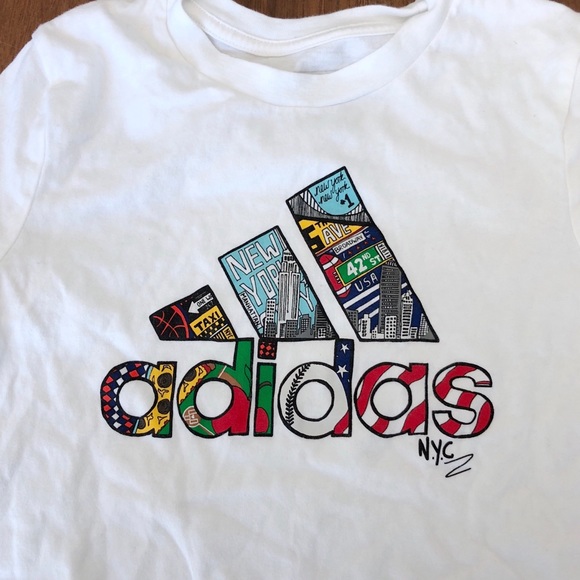 Adidas New York City Tee in Size Small - Picture 2 of 3